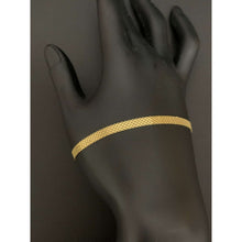 Load image into Gallery viewer, 18K Gold Bracelet 2.45 grams 7.5 inches