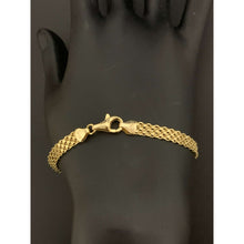 Load image into Gallery viewer, 18K Gold Bracelet Bar Size 7.25 inches 5.38 grams