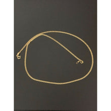 Load image into Gallery viewer, 18K Saudi Gold Chain Necklace Mariner Link  20 inches 2.48 grams - Rafant