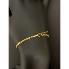 Load image into Gallery viewer, 18K Gold Bracelet 6.25 inches plus 1 inch extension 1.51 grams