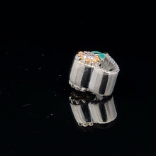 Load image into Gallery viewer, 925 Sterling Silver Charm Bead Heart Flower For Charm Bracelet Necklace - Rafant