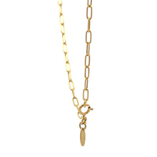 Load image into Gallery viewer, 18K Gold Necklace Chain Paperclip 16 inches 1.86 grams - Rafant