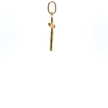 Load image into Gallery viewer, 18K Gold Pendant Charm Cross Jesus Christ Religious 0.46 grams - Rafant