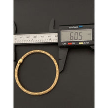 Load image into Gallery viewer, 18K Gold Bracelet Bangle Soft Stretchable Flexible Size 7 Inches 1.16 grams