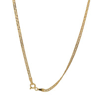 Load image into Gallery viewer, 18K Gold Necklace Chain Curb 18 inches 2.79 grams - Rafant