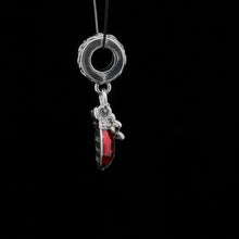 Load image into Gallery viewer, 925 Sterling Silver Charm Bead Insect Beetle Flower For Charm Bracelet Necklace - Rafant