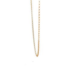Load image into Gallery viewer, 18K Gold Necklace Chain Rolo 20 inches 1.40 grams - Rafant