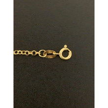 Load image into Gallery viewer, 18K Gold Bracelet Chain Rolo Link 7.5 inches 1.05 grams