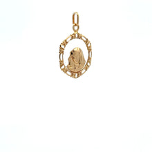Load image into Gallery viewer, 18K Gold Pendant Mother Mary Religious 1.16 grams Not a Back to Back Design - Rafant