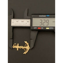 Load image into Gallery viewer, 18K Gold Anchor Pendant