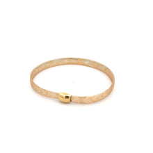 Load image into Gallery viewer, 18K Gold Bracelet Mesh Soft Bangle 6.5 inches 0.82 grams - Rafant