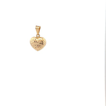 Load image into Gallery viewer, 18K Gold Pendant Charm Puffed Heart 0.70 grams - Rafant