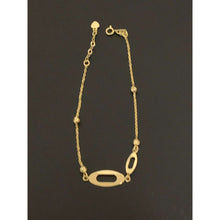 Load image into Gallery viewer, 18K Gold Bracelet Charm  2.18 grams Size 7 inches Plus 1 Inch Extension