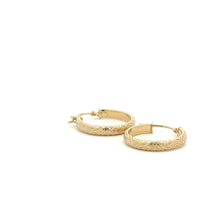 Load image into Gallery viewer, 18K Gold Earrings Hoops 1.26 grams - Rafant
