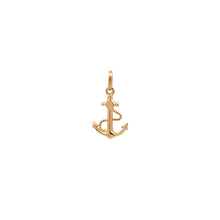 Load image into Gallery viewer, 18K Gold Pendant Charm Anchor - Rafant