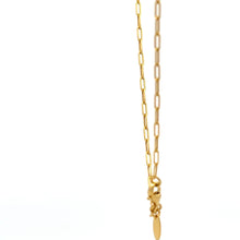 Load image into Gallery viewer, 18K Gold Necklace Chain Paperclip 18 inches 1.89 grams - Rafant