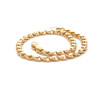 Load image into Gallery viewer, 18K Gold Bracelet Damascus 8.5 inches 3.89 grams - Rafant