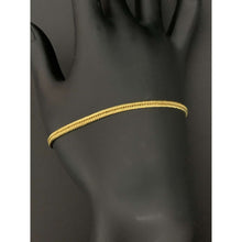 Load image into Gallery viewer, 18K Gold Bracelet 2.43 grams Size 7.5 inches