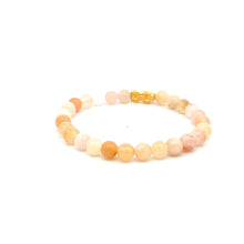 Load image into Gallery viewer, 18K Gold Pixiu Piyao Bracelet Elastic Natural Gemstones Aventurine Multicolor 6mm - Rafant