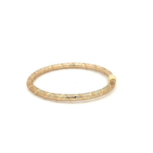 Load image into Gallery viewer, 18K Gold Bracelet Mesh Soft Bangle Size 6.5 inches - Rafant