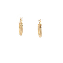Load image into Gallery viewer, 18K Gold Earrings Hoops Small 0.82 grams - Rafant