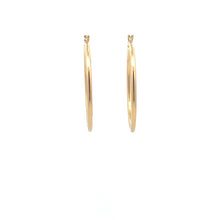 Load image into Gallery viewer, 18K Gold Earrings Hoops Loops Large 1.93 grams - Rafant