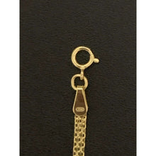 Load image into Gallery viewer, 18K Gold Bracelet Bismark Chain Size 7.5 inches 1.46 grams
