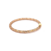 Load image into Gallery viewer, 18K Gold Bracelet Mesh Soft Bangle Flexible Size 6.75 inches 1.15 grams - Rafant