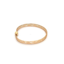 Load image into Gallery viewer, 18K Gold Bracelet Mesh Soft Bangle 6.5 inches 0.82 grams - Rafant