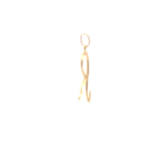 Load image into Gallery viewer, 18K Gold Pendant Letter Initial R - Rafant