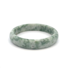 Load image into Gallery viewer, Natural Jade Gemstone Bangle Bracelet Size 7.5 inches