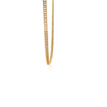 Load image into Gallery viewer, 18K Gold Necklace Chain Curb 21.75 inches 4.43 grams - Rafant