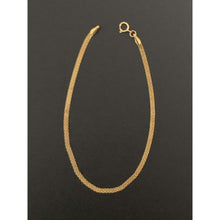 Load image into Gallery viewer, 18K Gold Bracelet Bismark Chain Size 7.5 inches 1.29 grams