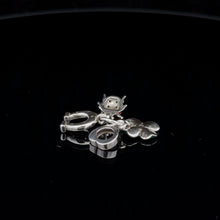 Load image into Gallery viewer, 925 Sterling Silver Charm Bead Insect Beetle Horseshoe Flower For Charm Bracelet Necklace - Rafant