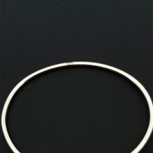 Load image into Gallery viewer, 925 Sterling Silver Interchangeable Bangle, Modular Screw-End Cuff Bracelet, Build Your Own Custom Jewelry Base S6"