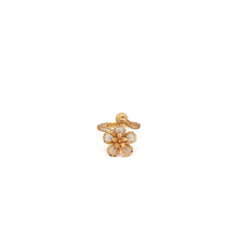 Load image into Gallery viewer, 18K Gold Ring Flower 1.5 grams Size 6 - Rafant