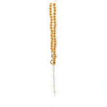 Load image into Gallery viewer, 18K Gold Bracelet Beaded Balls Size 6 inches 1 inch Extension 1.18 grams - Rafant