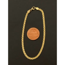 Load image into Gallery viewer, 18K Gold Bracelet 1.96 grams Size 7 inches