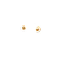Load image into Gallery viewer, 18K Gold Earrings Stud Ball Textured Tiny - Rafant