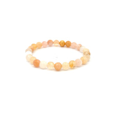 Load image into Gallery viewer, 18K Gold Money Ball Lucky Bracelet Gemstones Aventurine Multicolor 6mm - Rafant