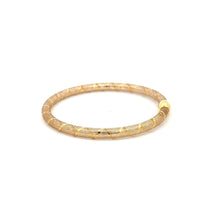Load image into Gallery viewer, 18K Japan Gold Bracelet Mesh Soft Bangle Flexible 6.5 inches 1.01 grams - Rafant