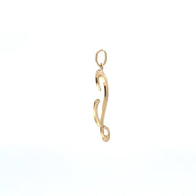 Load image into Gallery viewer, 18K Gold Pendant Letter L Not a Back to Back Design 1.37 grams - Rafant