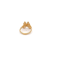 Load image into Gallery viewer, 18K Gold Ring Butterfly Size 6 - Rafant