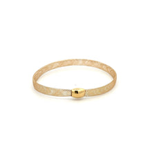 Load image into Gallery viewer, 18K Gold Bracelet Mesh Soft Bangle Flexible Size 6.5 inches 0.85 grams - Rafant