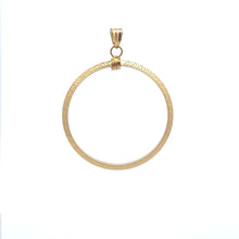 Load image into Gallery viewer, 18K Gold Pendant Round Circle Large 1.22 grams - Rafant