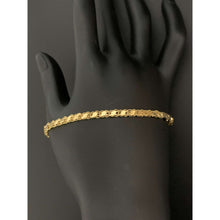 Load image into Gallery viewer, 18K Gold Bracelet 7.75 inches 3.96 grams