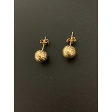 Load image into Gallery viewer, 18K Gold Earrings Stud balls 0.86 grams Small - Rafant