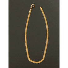 Load image into Gallery viewer, 18K Gold Bracelet Bismark Chain Size 7.5 inches 1.29 grams