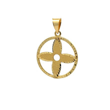 Load image into Gallery viewer, 18K Gold Pendant Round Circle 1.85 grams - Rafant