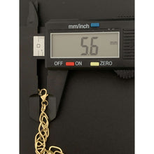 Load image into Gallery viewer, 18K Gold Bracelet Chain Link 3.86 grams 8 inches